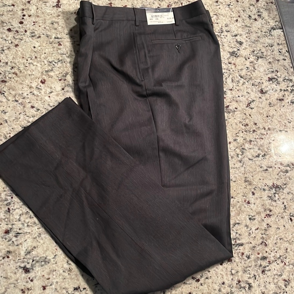 Mens charcoal dress slacks